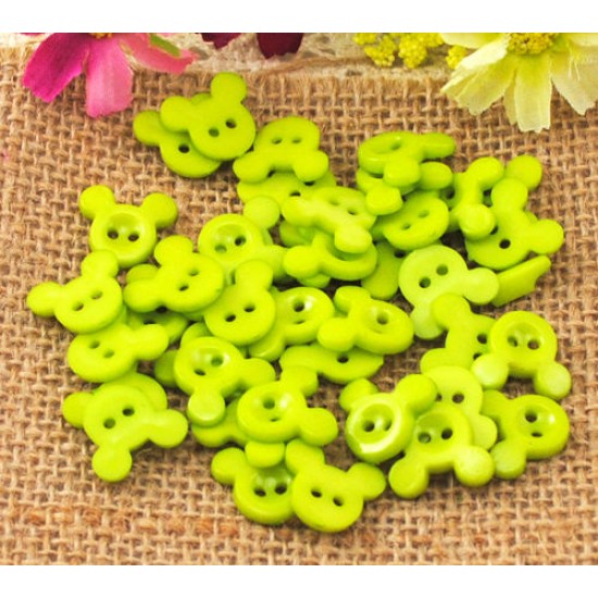 Green Mouse Button 