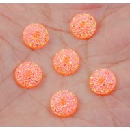 Neon Orange round