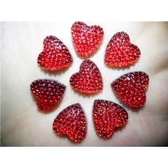 Red Resin heart 