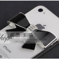 Silver Alloy Bowknot Charms