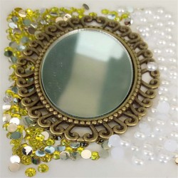 Bronze Alloy Mirror 3D DIY Mobile Kit
