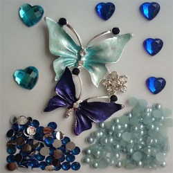 Butterfly Rose 3D DIY Mobile Cell Phone Kit
