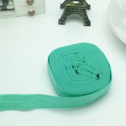 Sea Green Foldover Elastic