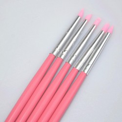 5Pcs/Set  Silicone Pen Brush 