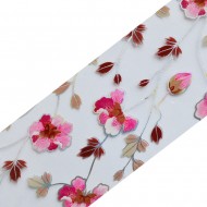 Beauty Pink Flower Clear film