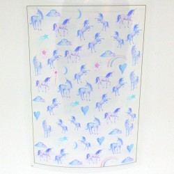 Transparent Material Unicorn for Resin
