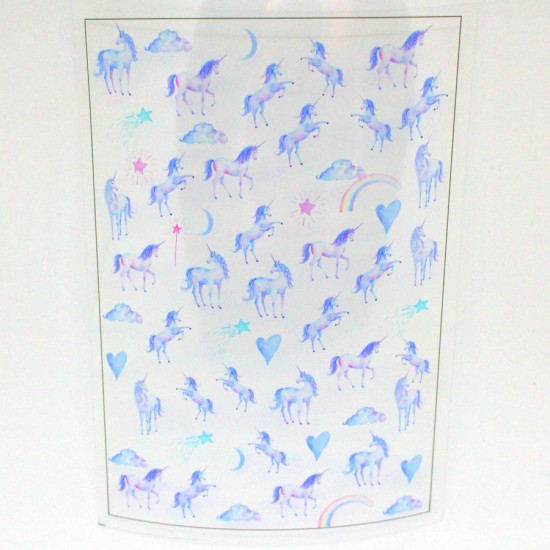Transparent Material Unicorn for Resin