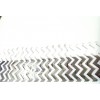 White Chevron Clear Film 