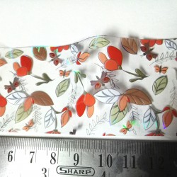 Flower Holographic Clear Film