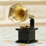 Miniature Vintage Classic Gramophone 