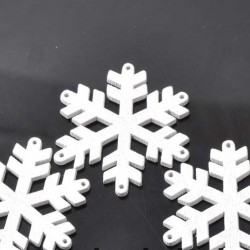 Christmas snowflake wooden 