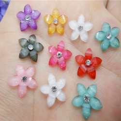 Resin Mix bling flower