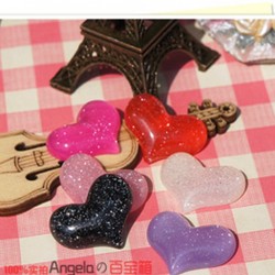 Kawai Glitter Mix Heart