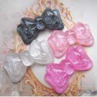 Pastel Glitter Bow