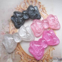 Pastel Glitter Bow