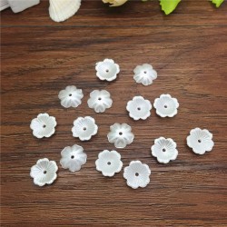 White acrylic Flowers