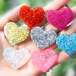 Resin Sequins hearts