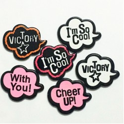 6pcs Mix English Graffit