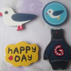 4pcs Mix Resin Flatback