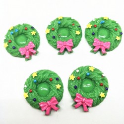 Christmas flower Wreath