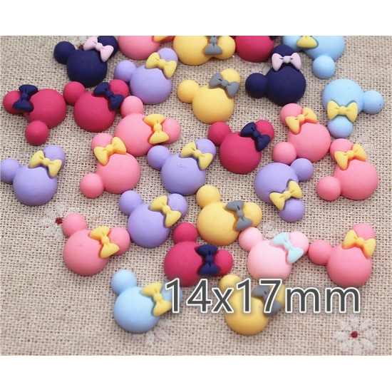 Small Minnie Resin Flatback Small Minnie Resin Flatback