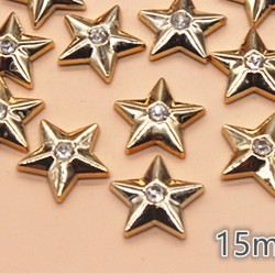 Golden Star Clear Stone