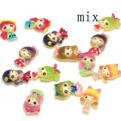 Resin Cute Girls
