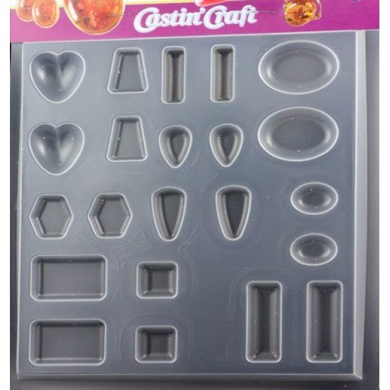 Easy Cast Resin Jewelry Molds 11 Forms