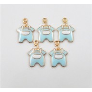Baby Cloth Design Enamel