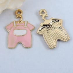 Baby Cloth Design Enamel