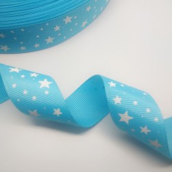 Star Sky Blue grossgrain