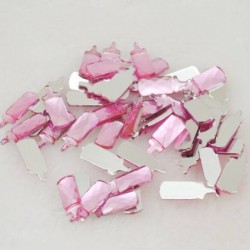 Pink feeding bottle 