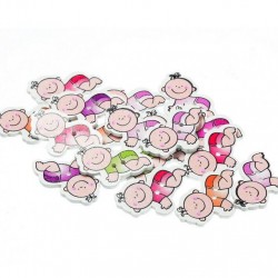 Baby Wooden Buttons