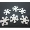 felt snowflake Appliques - 30mm