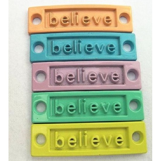 Color "believe " charms Color "believe " charms