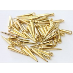 Acrylic Gold Spikes