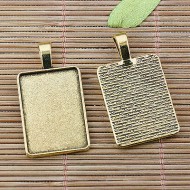 Dark Gold Rectangle frame
