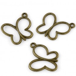 Bronze Tone Butterfly Charm