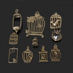 mix bird cage set - 20pc