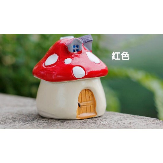 Mushroom house castle landscaping crafts