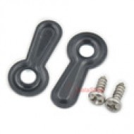 Scrapbook page Metal Arch Frame Turn button - tab