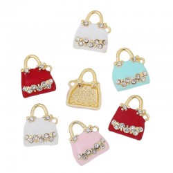 Enamel Handbag 