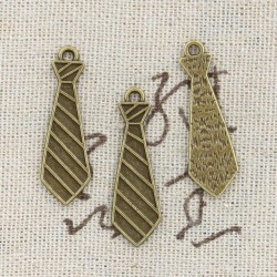 Retro Bronze Necktie