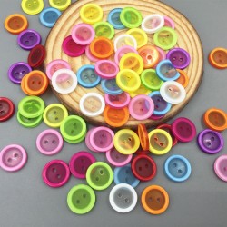 Mixed color 2hole Button