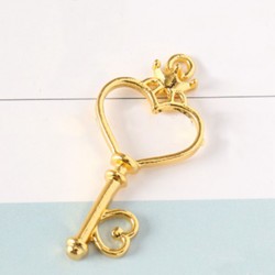 GOLD Heart Key Bezel 
