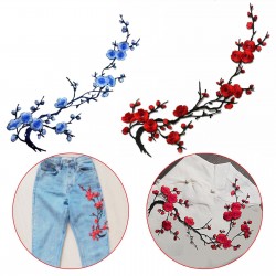 Blossom Flower Applique Clothing Embroidery Patch 