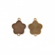 Flower Cabochon Tray Bezel