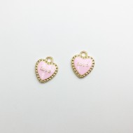Enamel Heart Shape Love