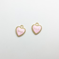 Enamel Heart Shape Love
