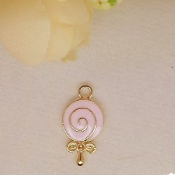 Alloy Enamel Lollipop Charm